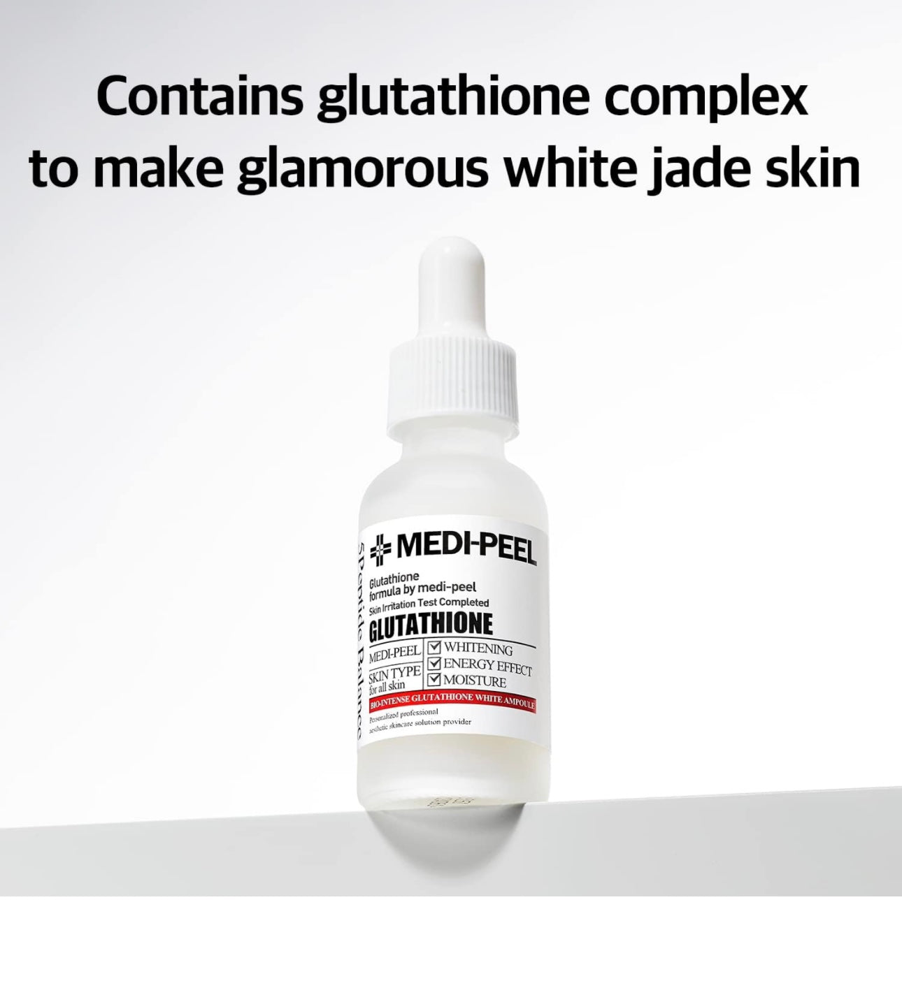 [MEDI-PEEL] Bio-Intense Glutathione Ampoule, 30ml | 3-1in Ampoule | Wrinkle Repair | Anti-Aging | Radiant Skin | Reduce Dark Spots