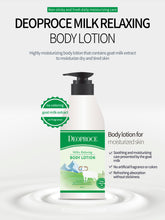 Load image into Gallery viewer, DEOPROCE Milky Relaxing Body Lotion(500ml)
