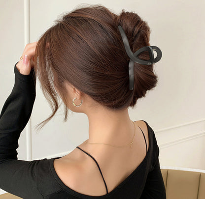 [Hair Claw] Soft, Marble, Matte,Twist13x6.5cm