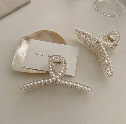 [Hair Claw] Pearl Twist