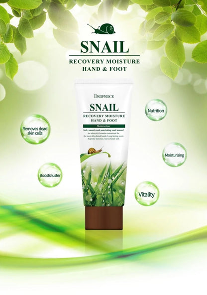 [Deoproce] Snail Recovery Moisture Hand and Foot (100ml)