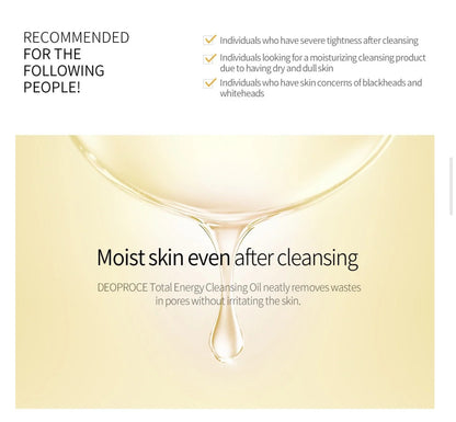 [Deoproce] Total Energy Cleansing Oil (200ml)