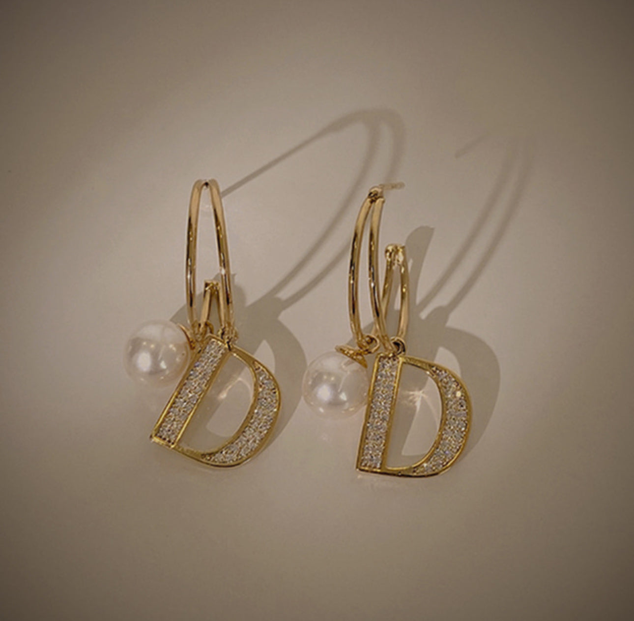 [Earrings]D-Pearl Earrings