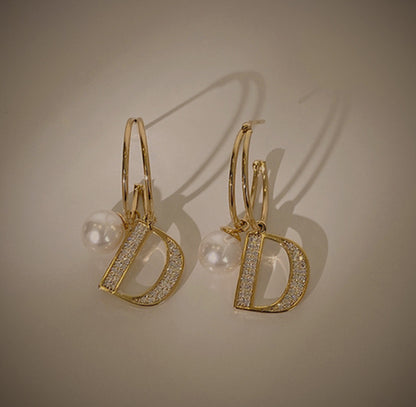 [Earrings]D-Pearl Earrings