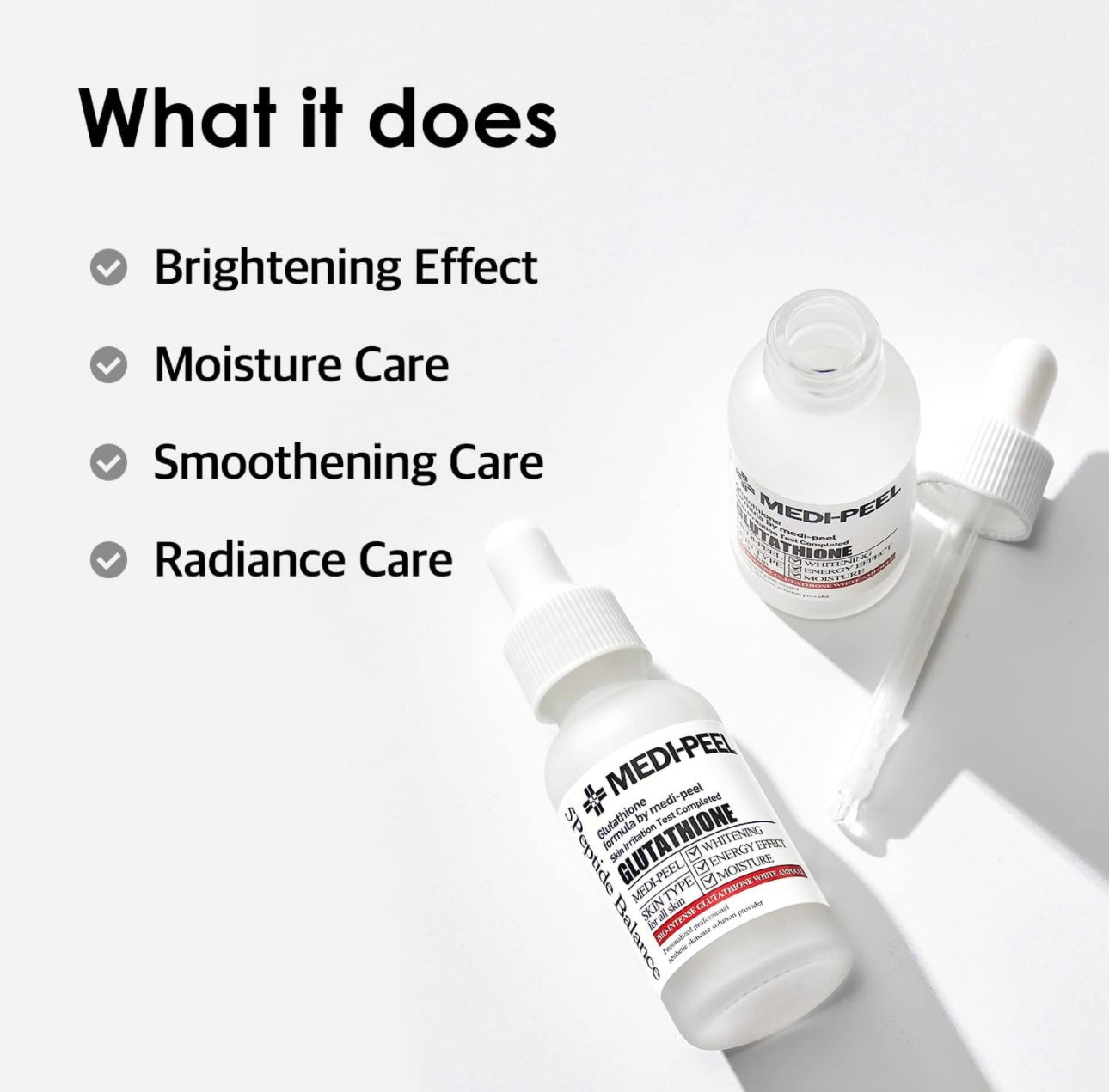 [MEDI-PEEL] Bio-Intense Glutathione Ampoule, 30ml | 3-1in Ampoule | Wrinkle Repair | Anti-Aging | Radiant Skin | Reduce Dark Spots