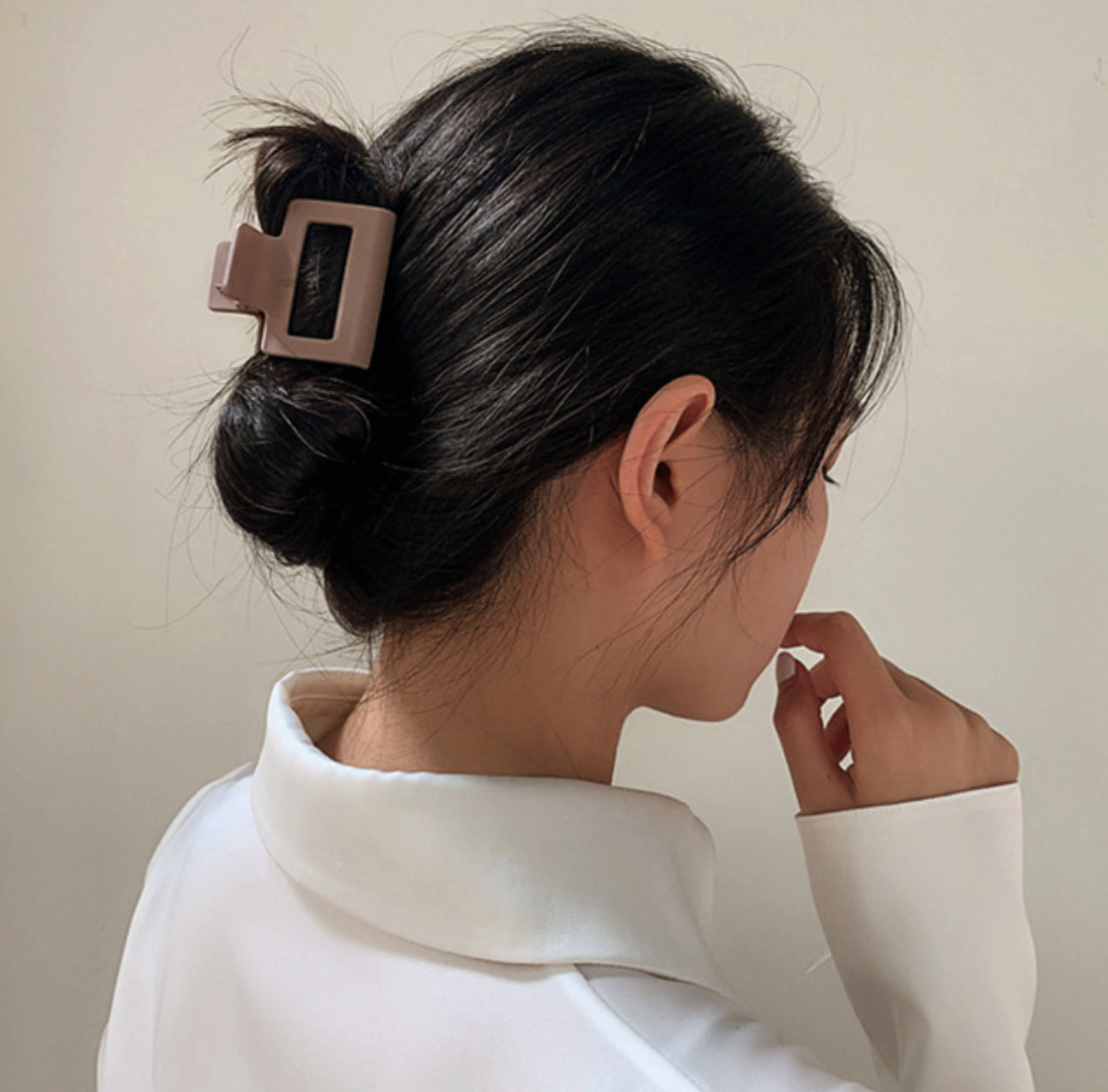 [Hair Claw]Square, Matte (S)5x4.6cm