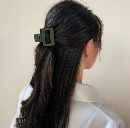 [Hair Claw]Square, Matte (S)5x4.6cm