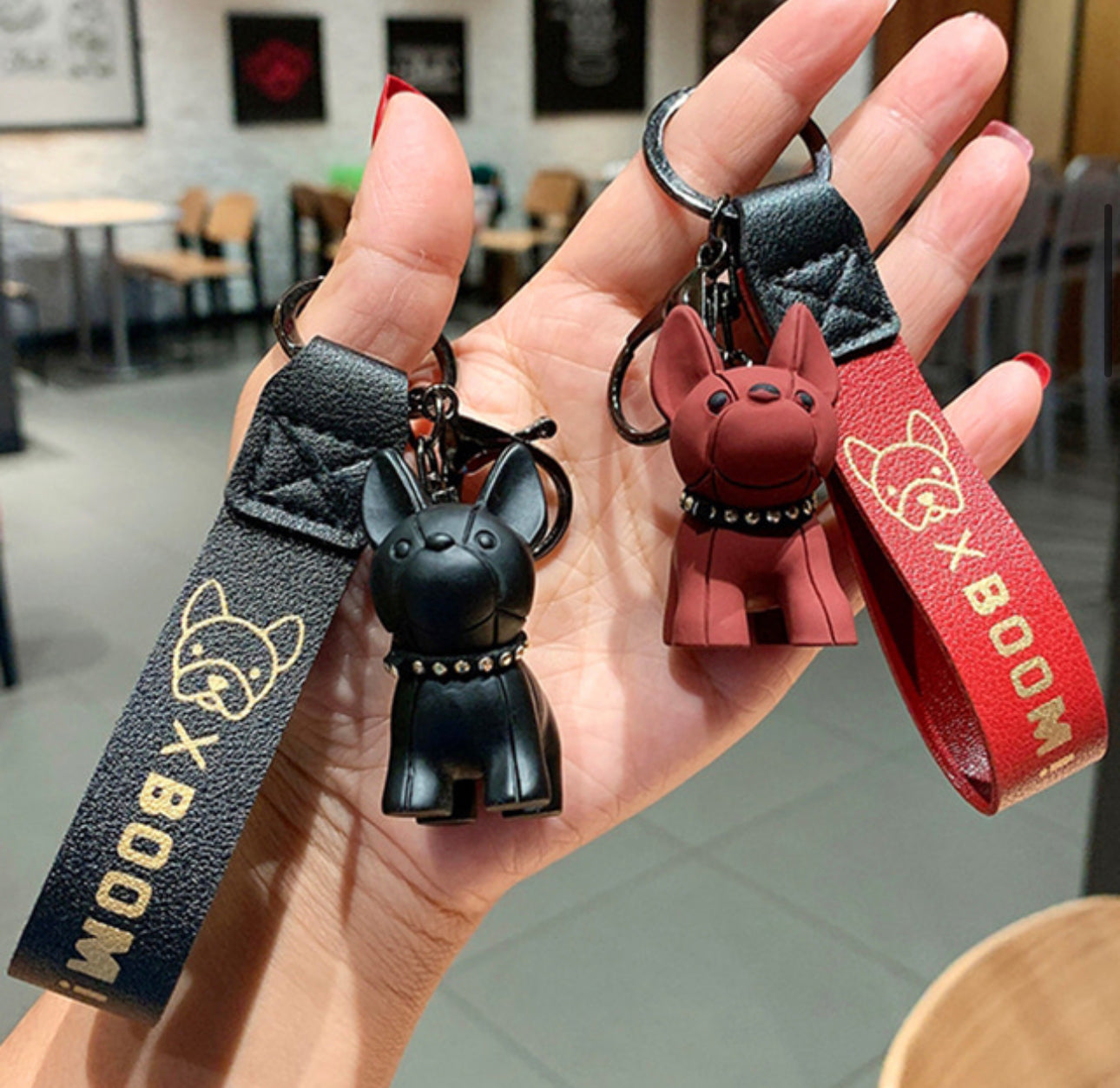 [Key Ring] French Bulldog