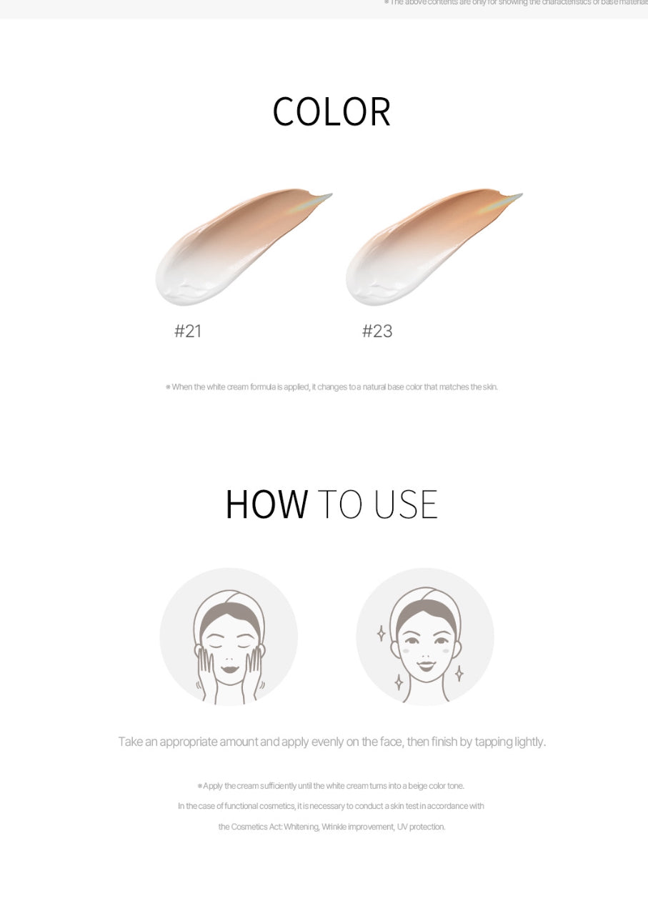 [Deoproce] Color Combo Cream SPF50+ PA+++ (40g)+(5gx2)