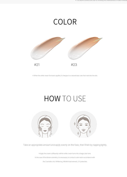 [Deoproce] Color Combo Cream SPF50+ PA+++ (40g)+(5gx2)