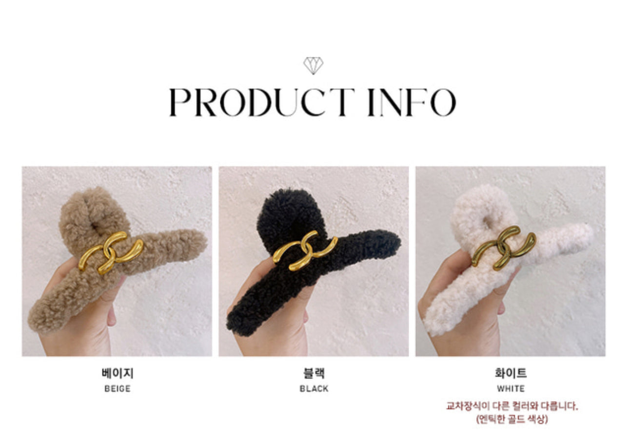 [Hair Claw] CC Fur 14x6cm