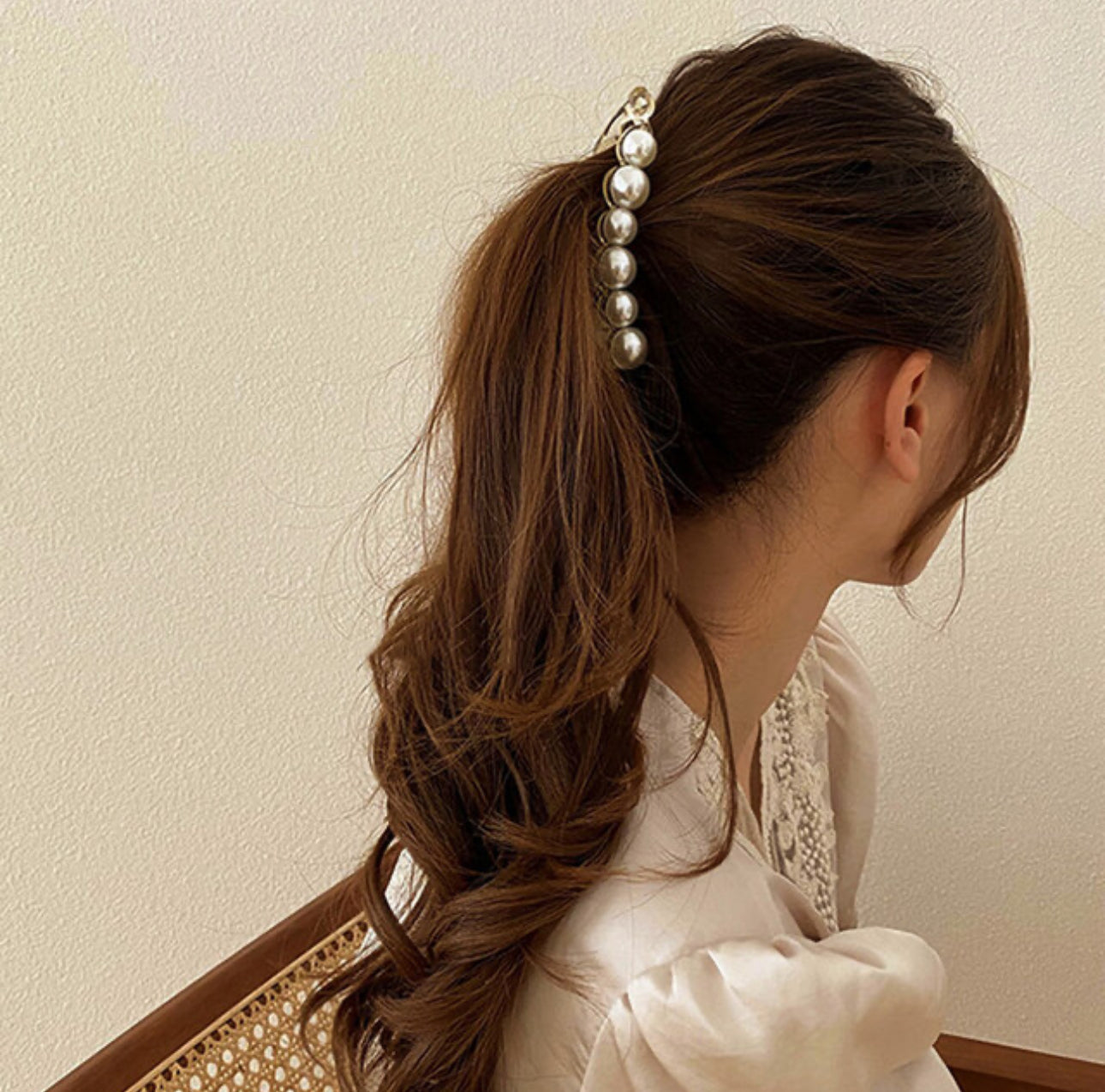 [Hair Clip] Pearl Banana