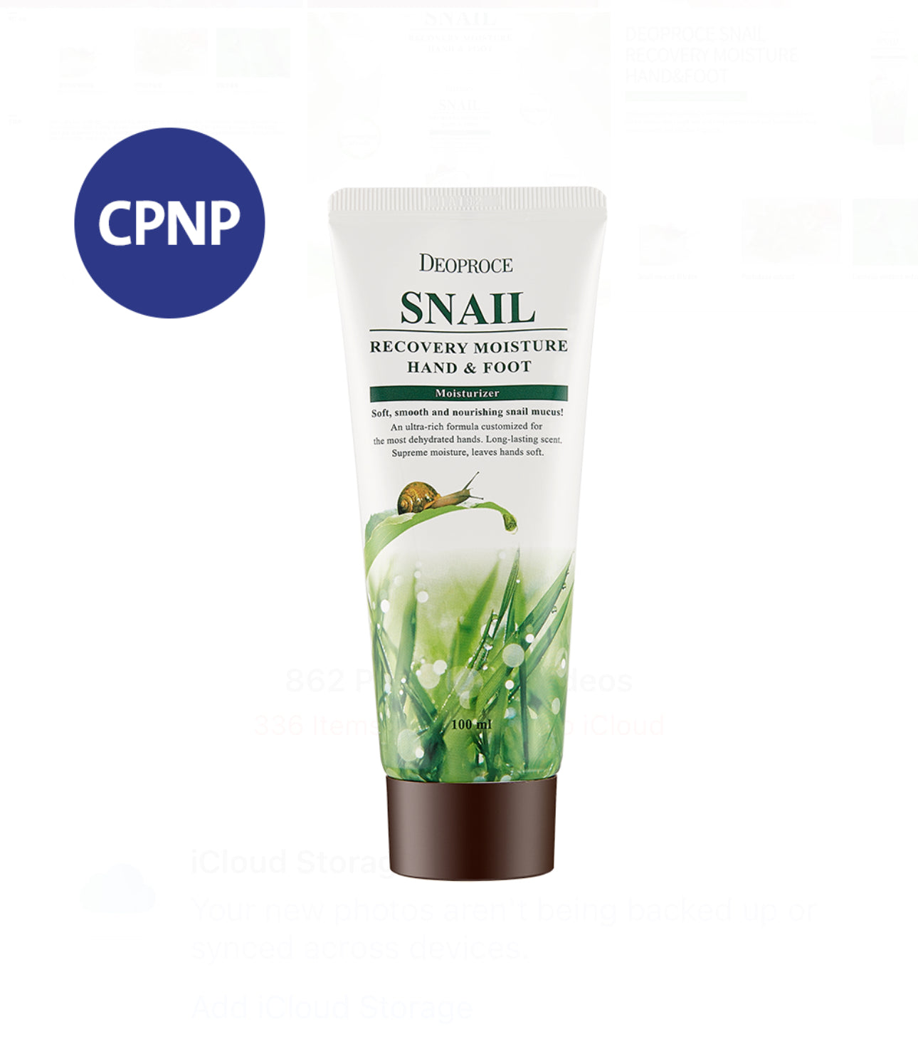 [Deoproce] Snail Recovery Moisture Hand and Foot (100ml)