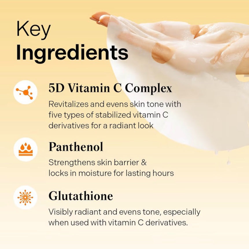 Cellmazing Brightening Vitamin C Mask (1 Sheet)