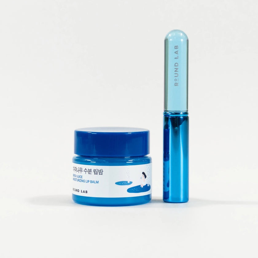 Birch Moisturizing Lip Balm + Silicone Brush Set