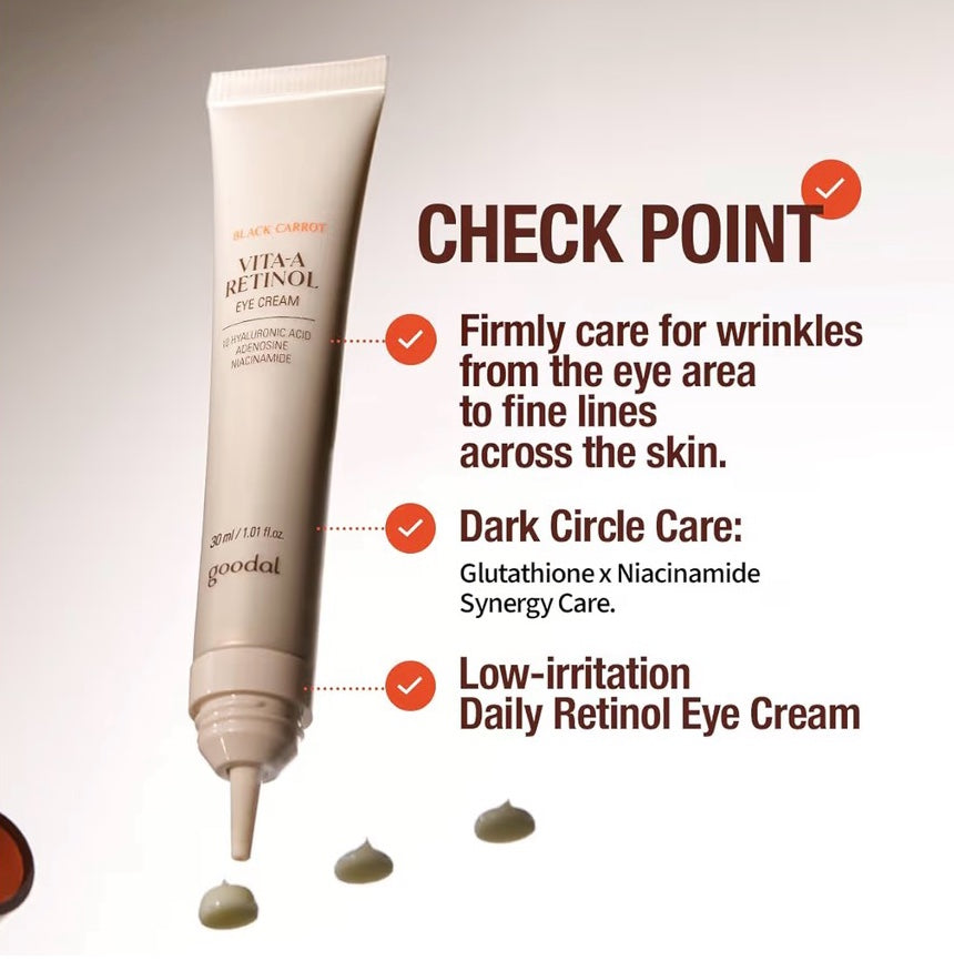 Black Carrot VITA-A Retinol Eye Cream (30ml)