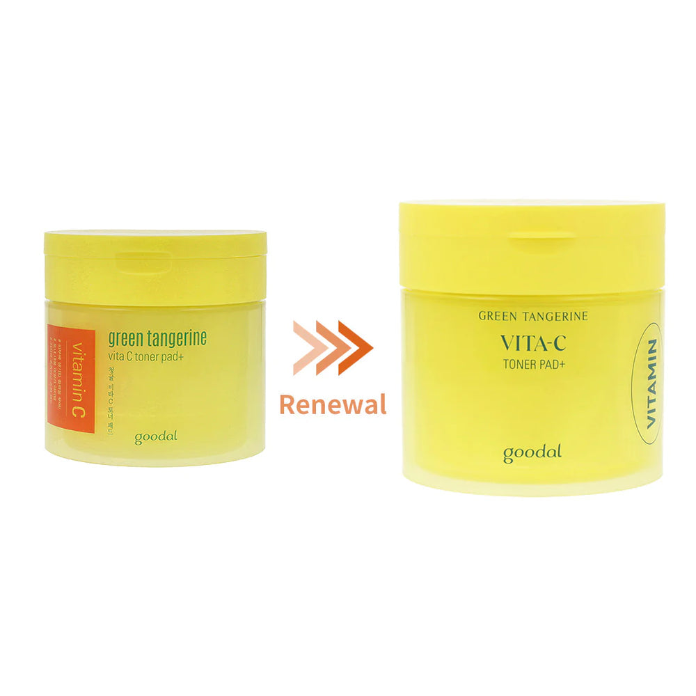 [Goodal] Green  Tangerine Vita C Toner Pad (70pads)
