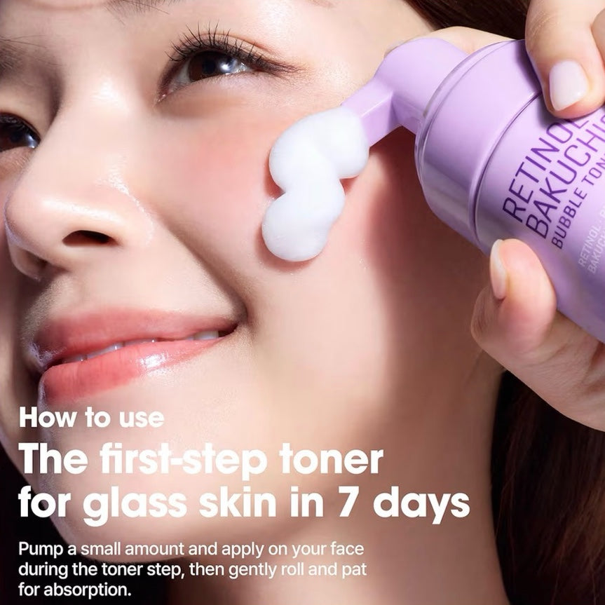 Retinol Bakuchiol Bubble Toner (100ml)