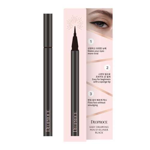 [Deoproce]Easy drawing Pen Eyeliner #Black