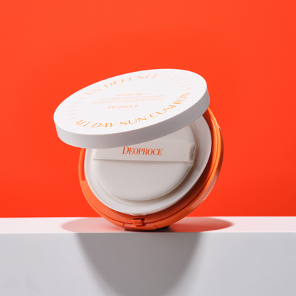 [Deoproce] UV Defense All Day Sun Cushion
SPF50+ PA++++ 25g(face&body)