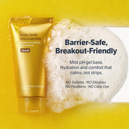 Kojic Acid Niacinamide Radiance Soothing Gel Cleanser (120g)