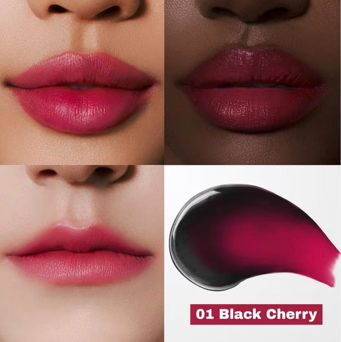 Black Peel Off Lip Tattoo #01 Black Cherry (4.5g)