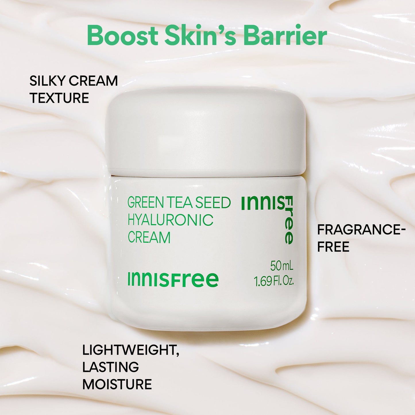 [INNISFREE]Green Tea Seed Hyaluronic Cream(50ml)
