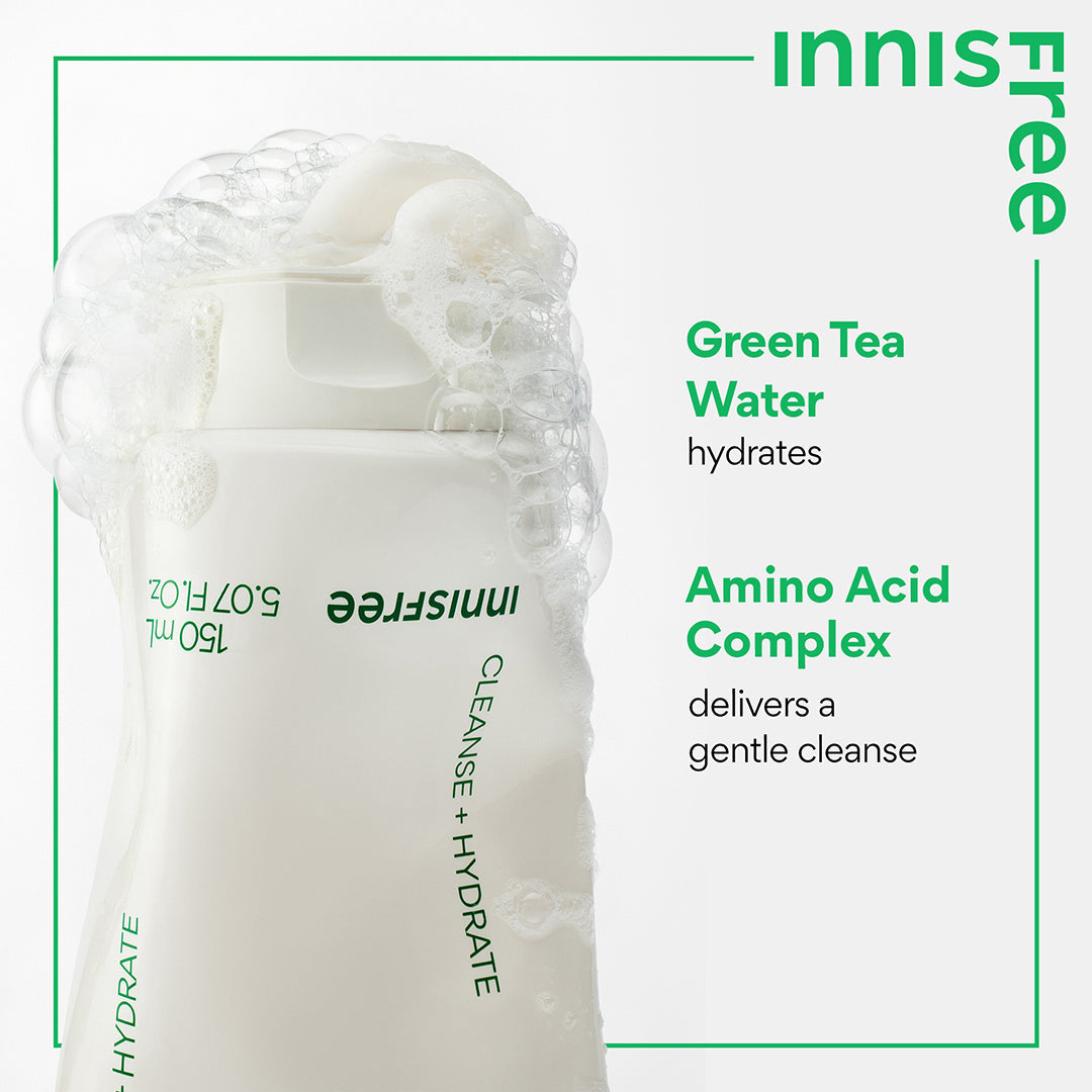 [INNISFREE] Green Tea Amino Acid Cleansing Foam(150ml)