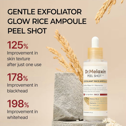 Peel Shot Glow White Rice Peeling Ampoule (80ml)