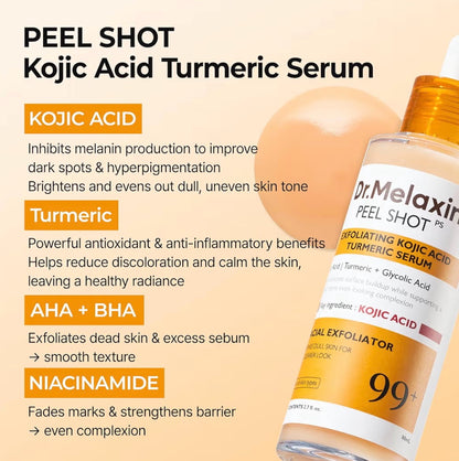 Peel Shot Kojic Acid Turmeric Serum (80ml)