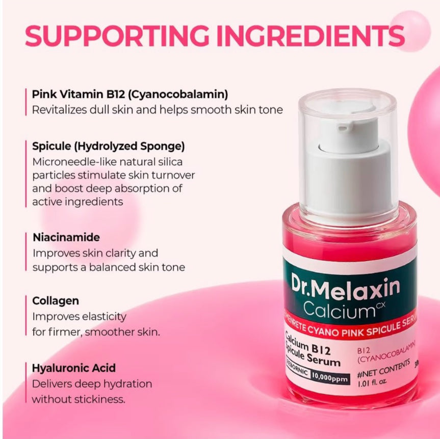 Cyano Pink Spicule Niacinamide Serum (30ml)