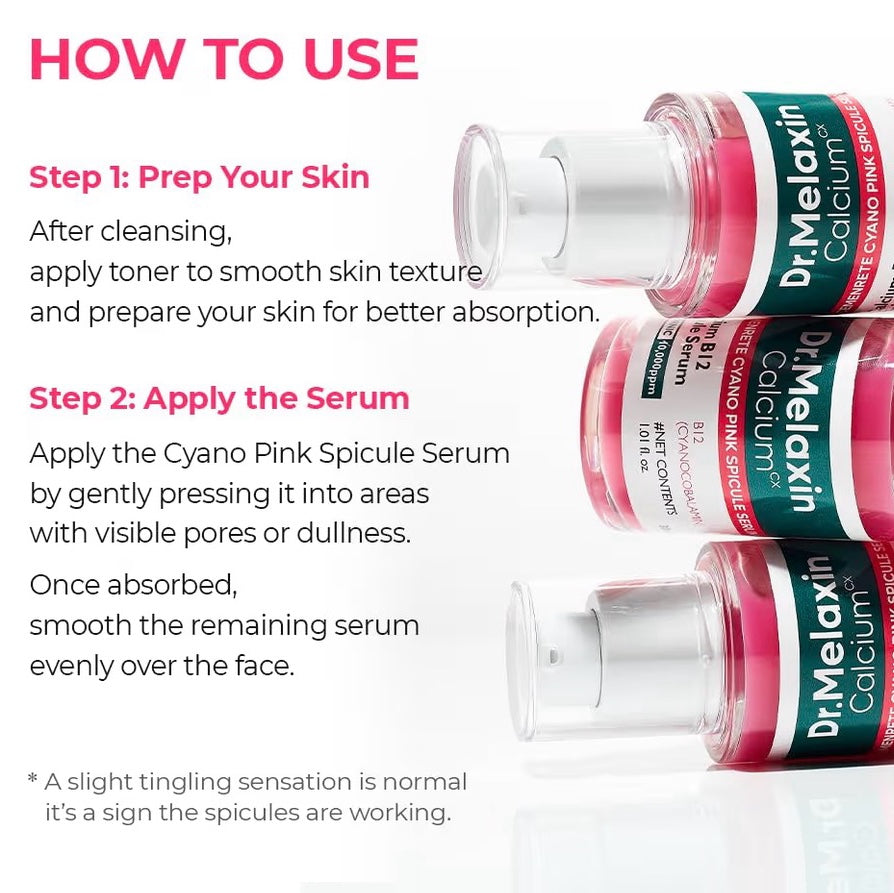 Cyano Pink Spicule Niacinamide Serum (30ml)