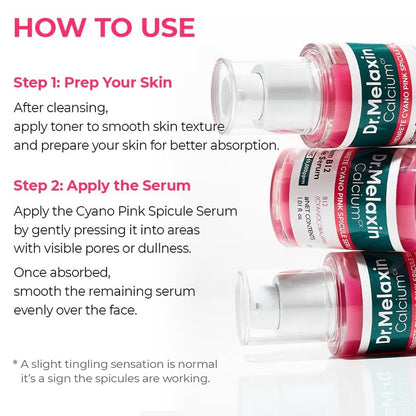 Cyano Pink Spicule Niacinamide Serum (30ml)