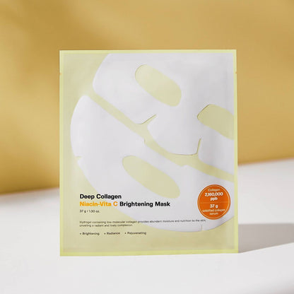 Deep Collagen Niacin-Vita C Brightening Mask (1 Sheet)