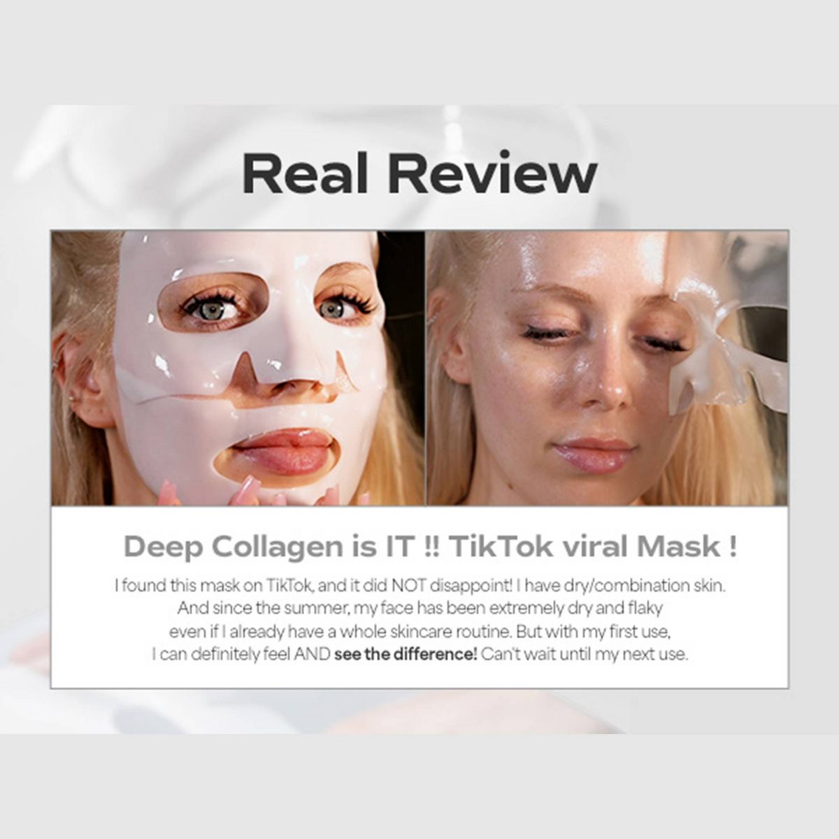 Deep Collagen Power Boosting Mask (1 Sheet)