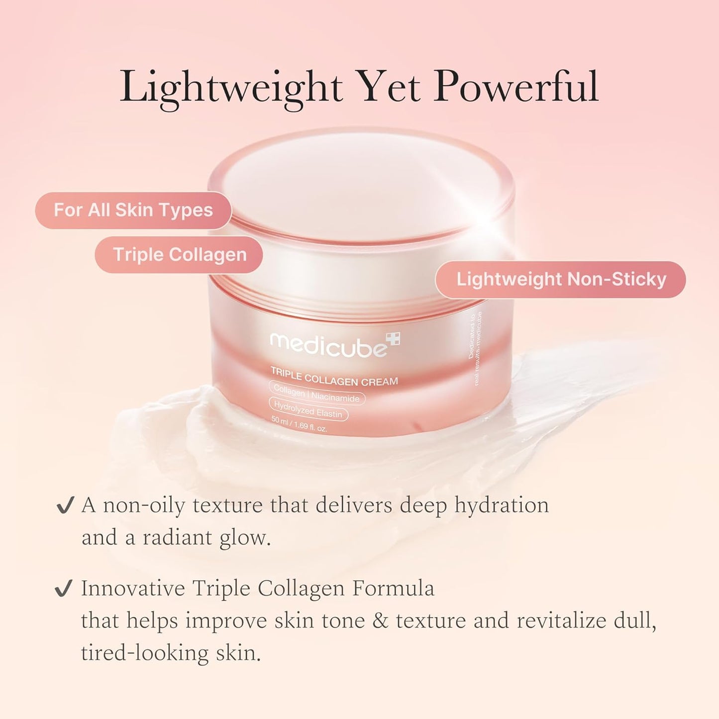 [medicube] Triple Collagen Cream (50 ml / 1.69 fl oz)