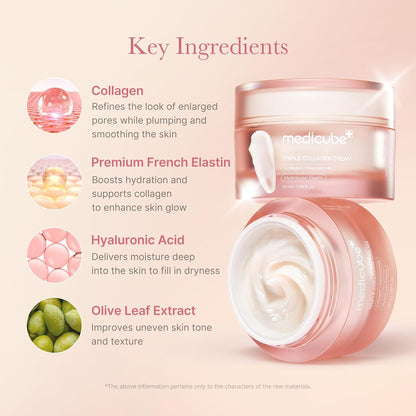 [medicube] Triple Collagen Cream (50 ml / 1.69 fl oz)