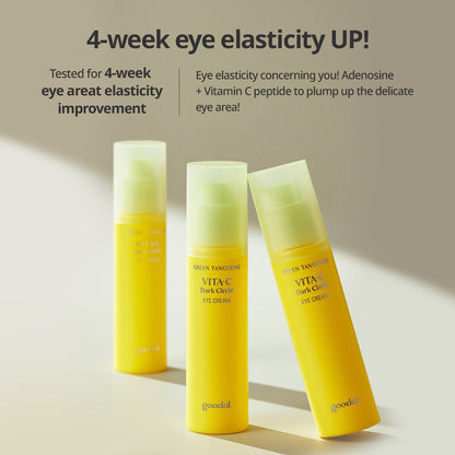 [GOODAL] Green Tangerine Vita C Dark Circle Eye Cream (30ml)