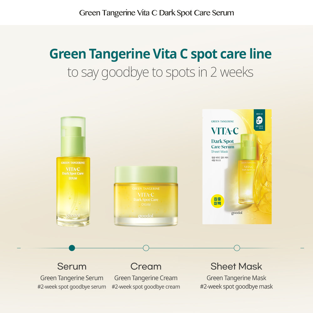 [GOODAL ] Green Tangerine Vita C Dark Spot Serum (40ml)