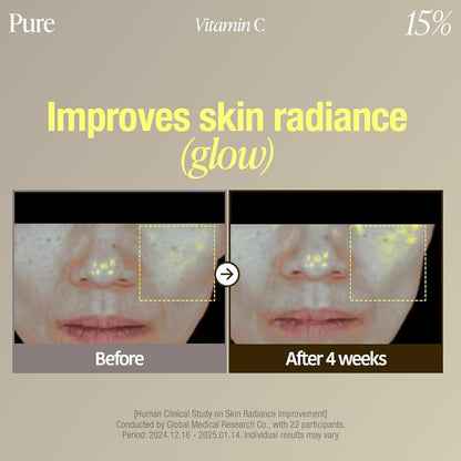 [GOODAL] Green Tangerine Vita C 15 Ampoule (30ml)