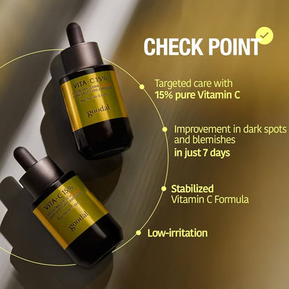 [GOODAL] Green Tangerine Vita C 15 Ampoule (30ml)