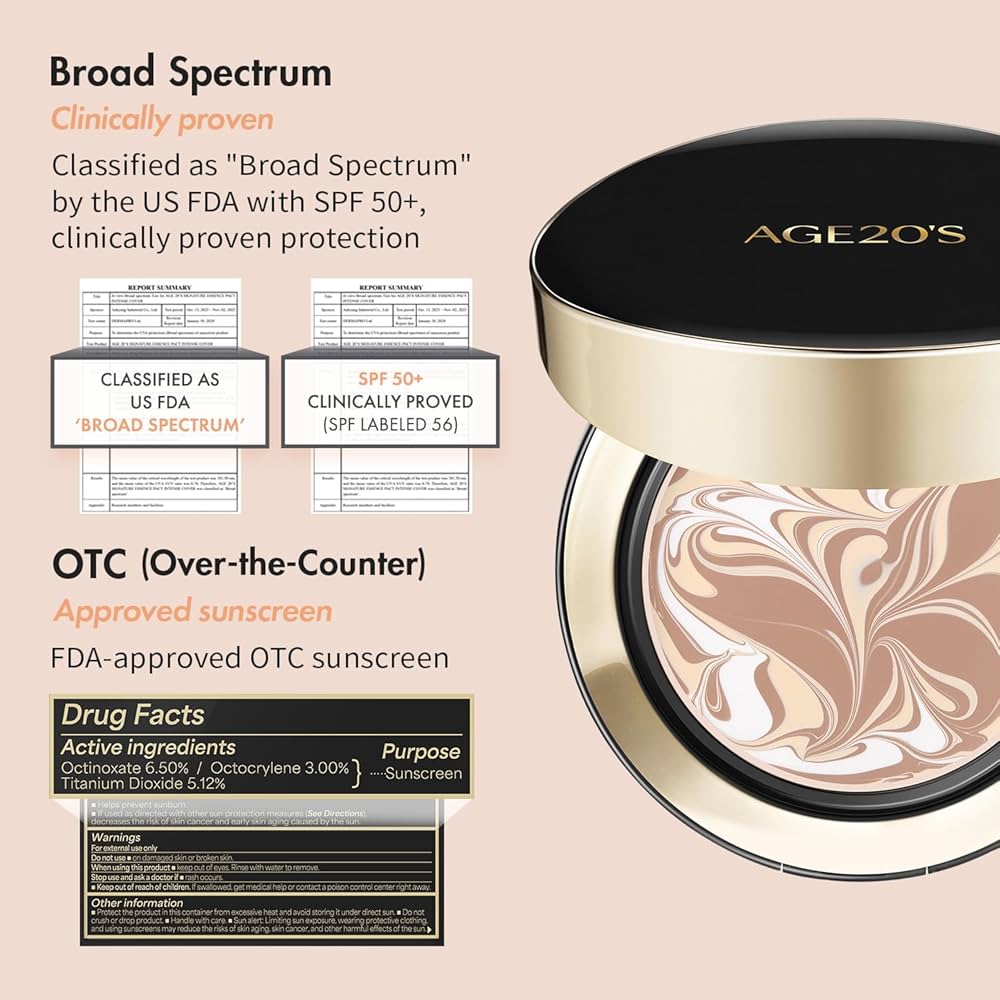 [AGE20’S] Signature Essence Pact SPF 50+ (Pack of 2)