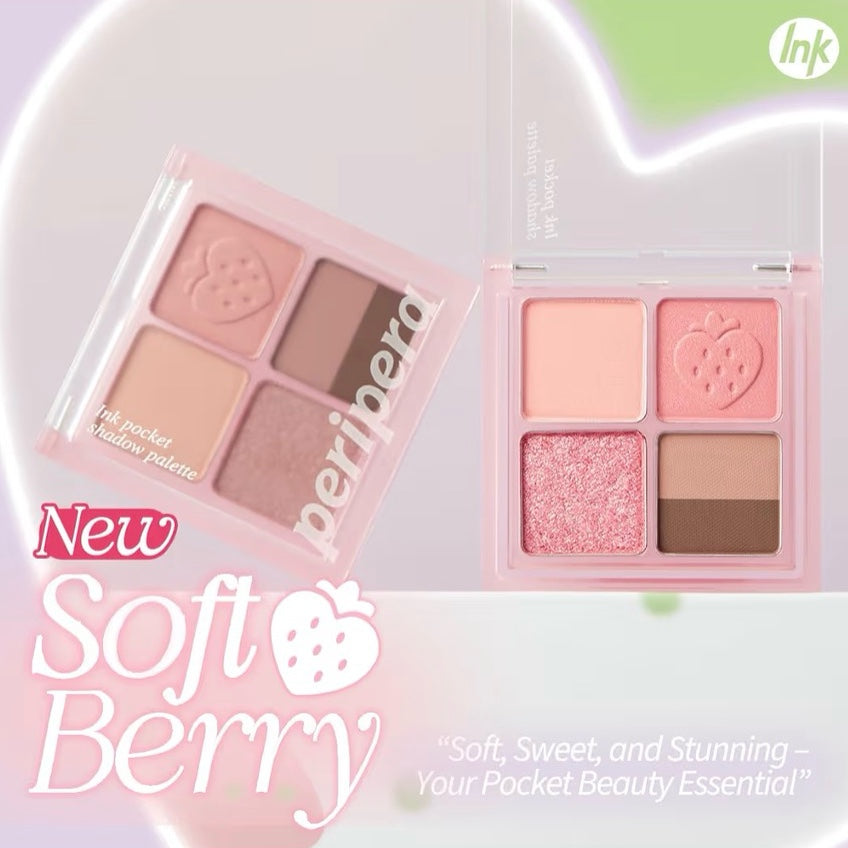 Ink Pocket Shadow Palette 07 Spring Strawberries in the Sun