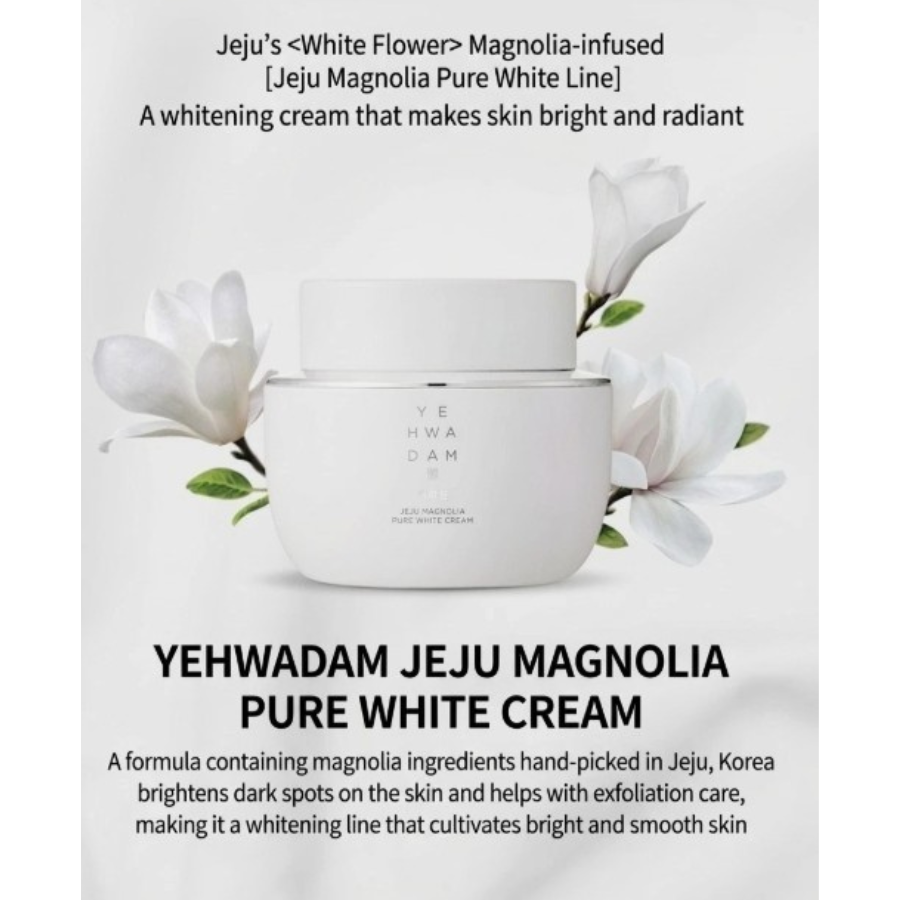 Jeju Magnolia Pure Brightening Cream 50ml