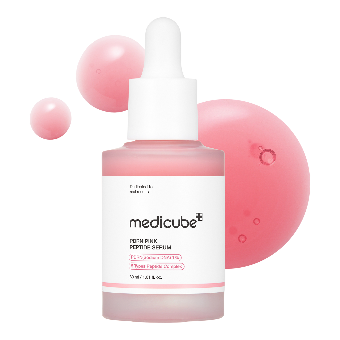 [medicube] (PDRN Pink Niacinamide Milky Toner 150ml + PDRN Pink Peptide Serum 30ml) Duo Set
