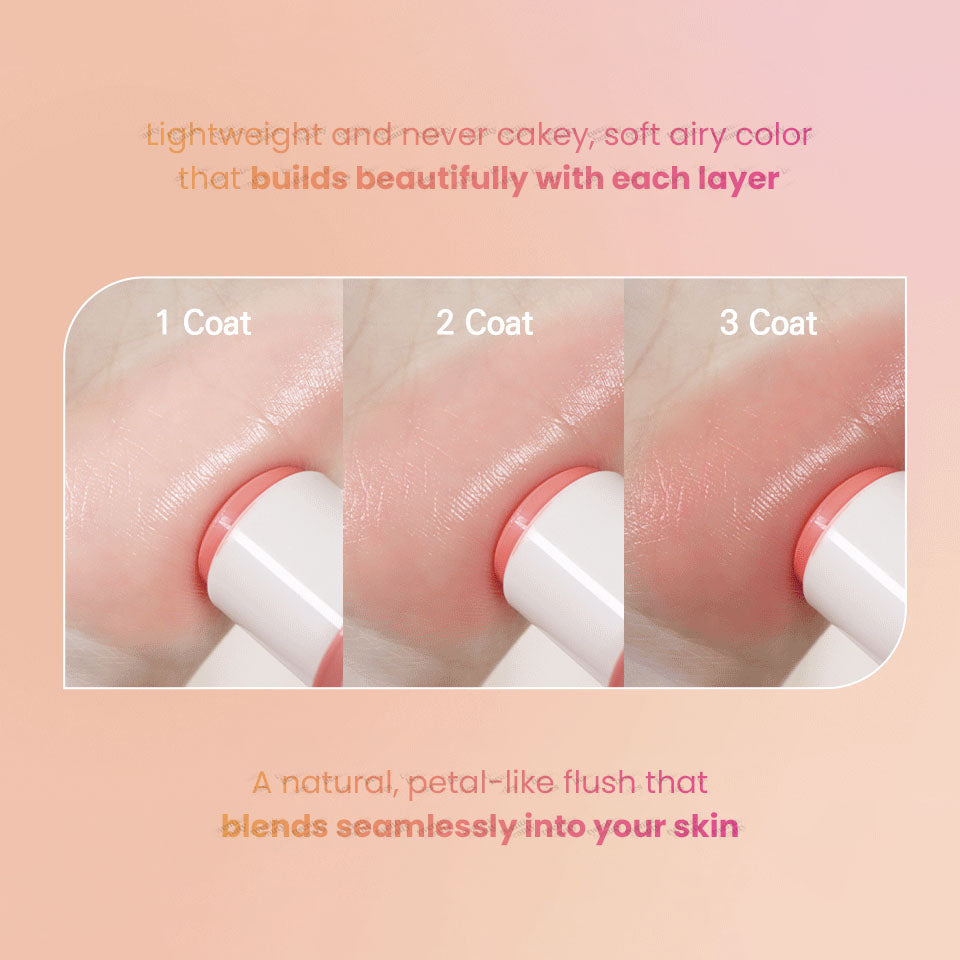 Sheer Tinted Stick Blusher 01 Blossom