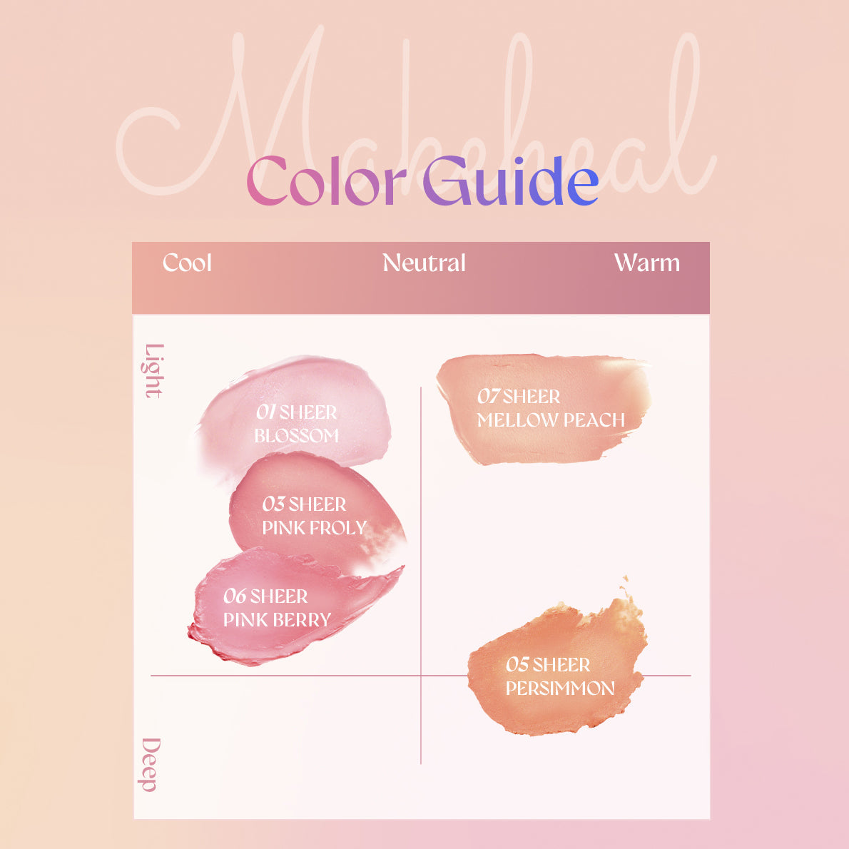 Sheer Tinted Stick Blusher 01 Blossom