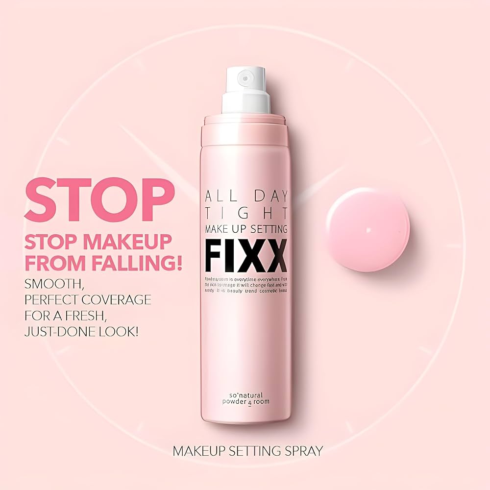 [So.Natural] All Day Tight Makeup Setting FIXX (75ml)