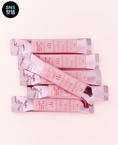 [VT] Collagen Reedle Shot 50 Ampoule (2ml × 6ea)