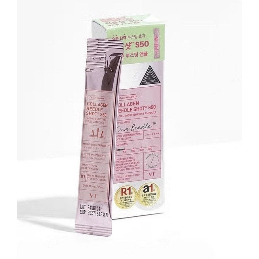 [VT] Collagen Reedle Shot 50 Ampoule (2ml × 6ea)